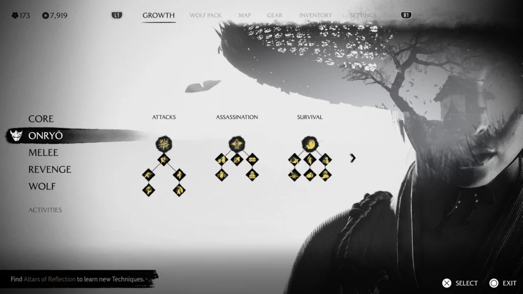 Onryo Skills