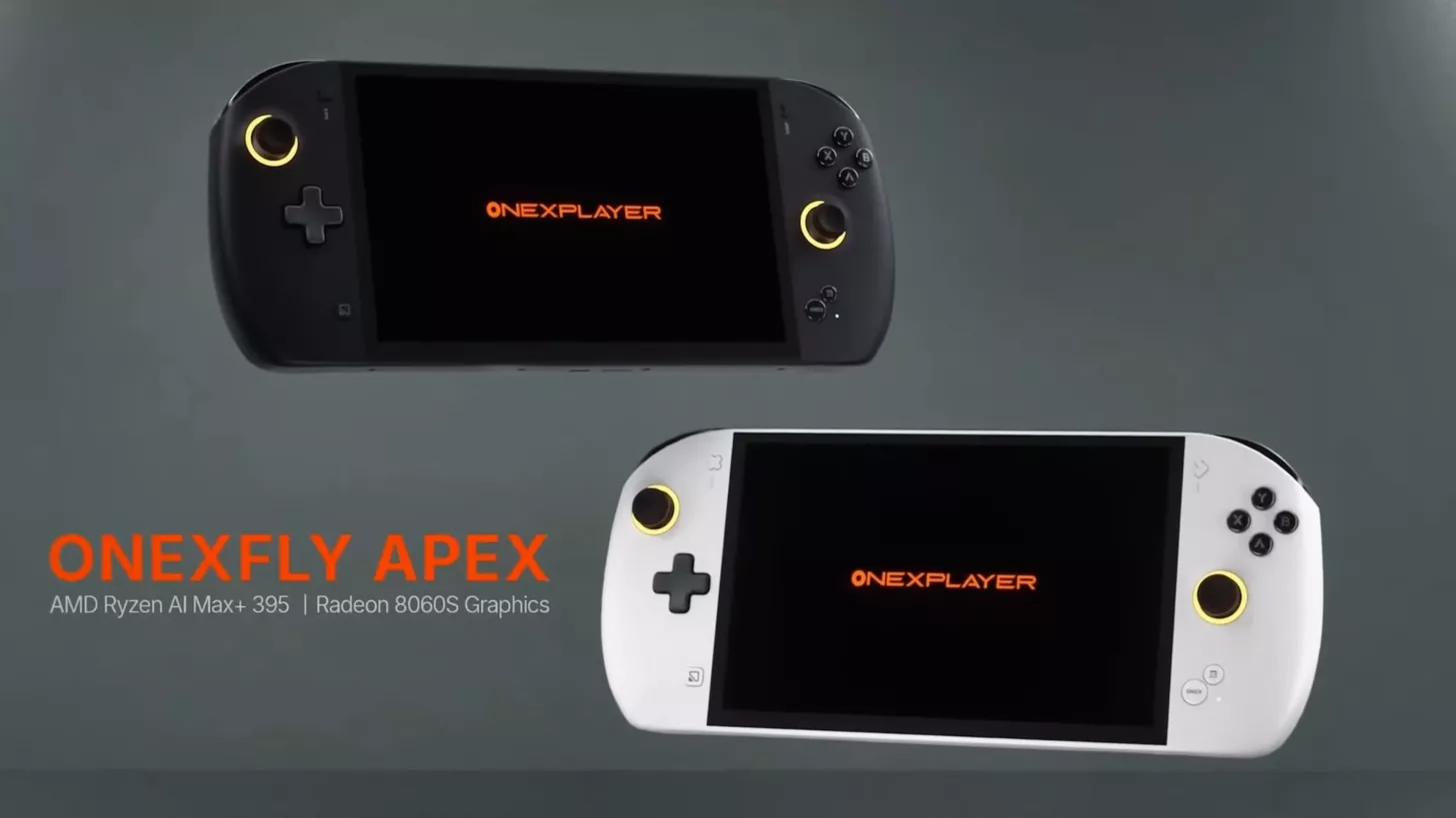 Introducing the OneXfly Apex: Power-Packed Handheld With Liquid-Cooled AMD Ryzen AI Max+ 395, 128GB RAM, and 85Wh Battery at $1200-$2250