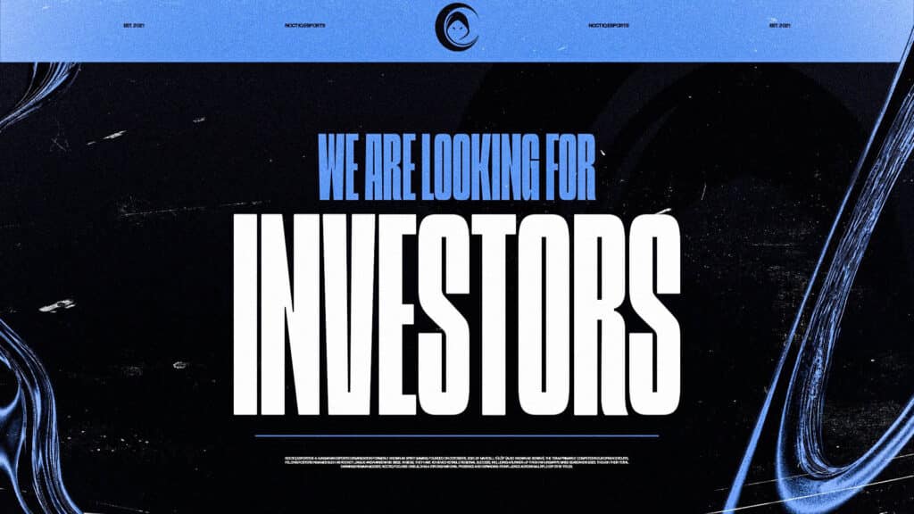 Noctiq Esports Hunts for Expansion Funding