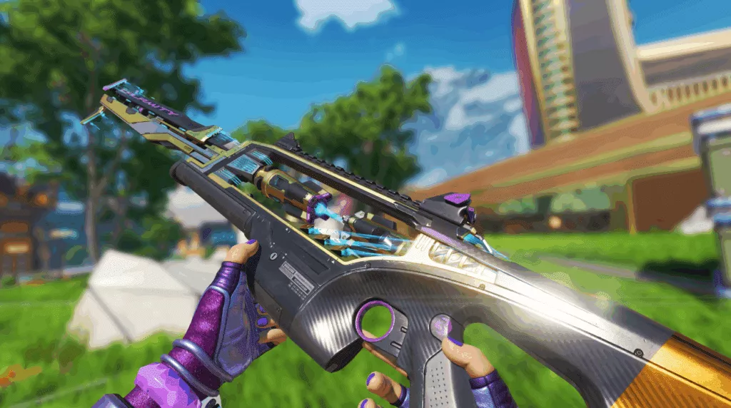 Apex Legends Season 27 Amped Battle Pass Tier 60 Sentinel sniper skin