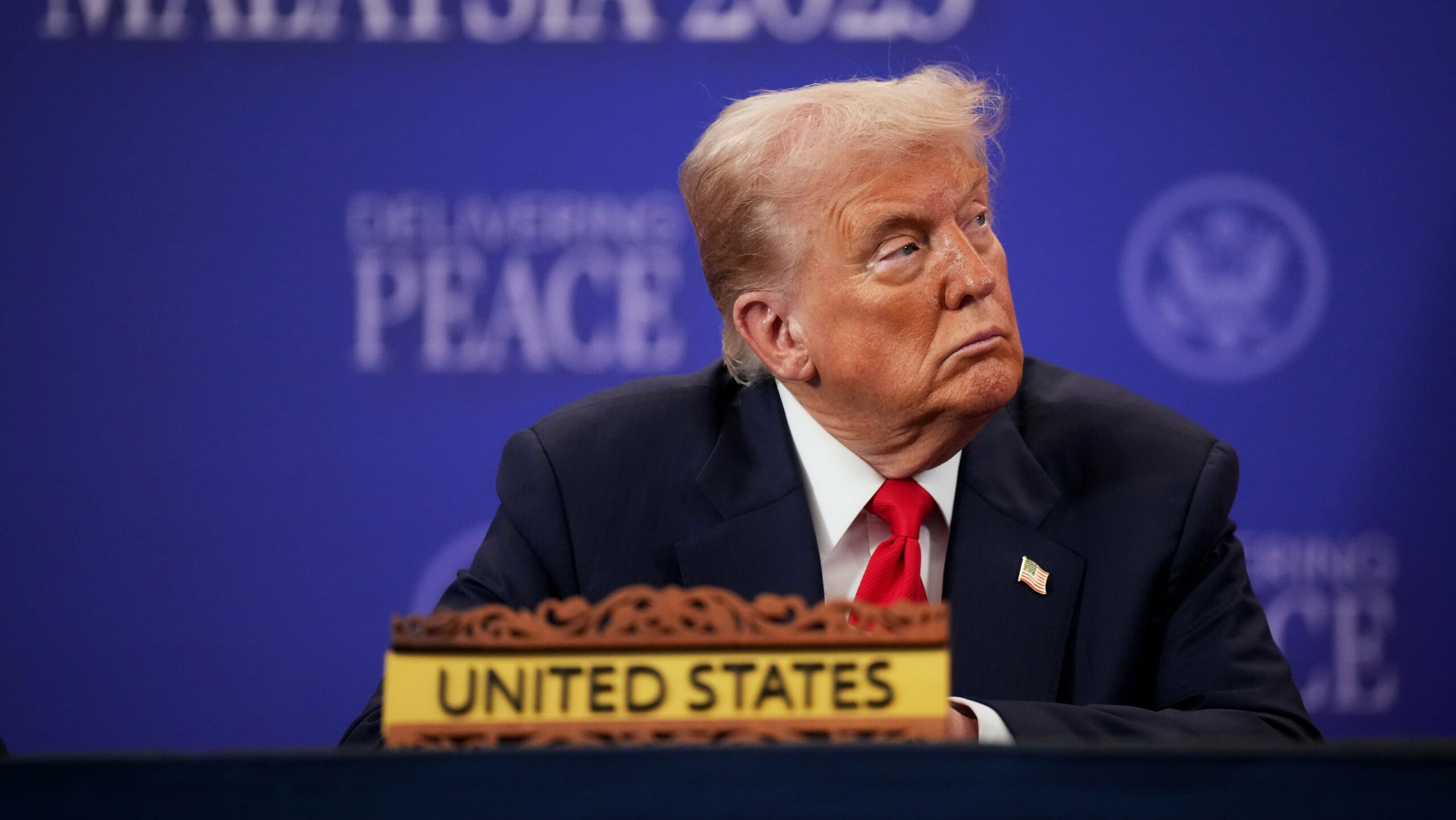 The White House Joins Console Wars: AI Image Shows Donald Trump as Master Chief Saluting a Flawed American Flag