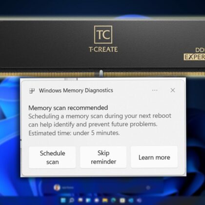 Windows 11 to Launch Advanced Memory Checks on Reboot to Detect Bugs