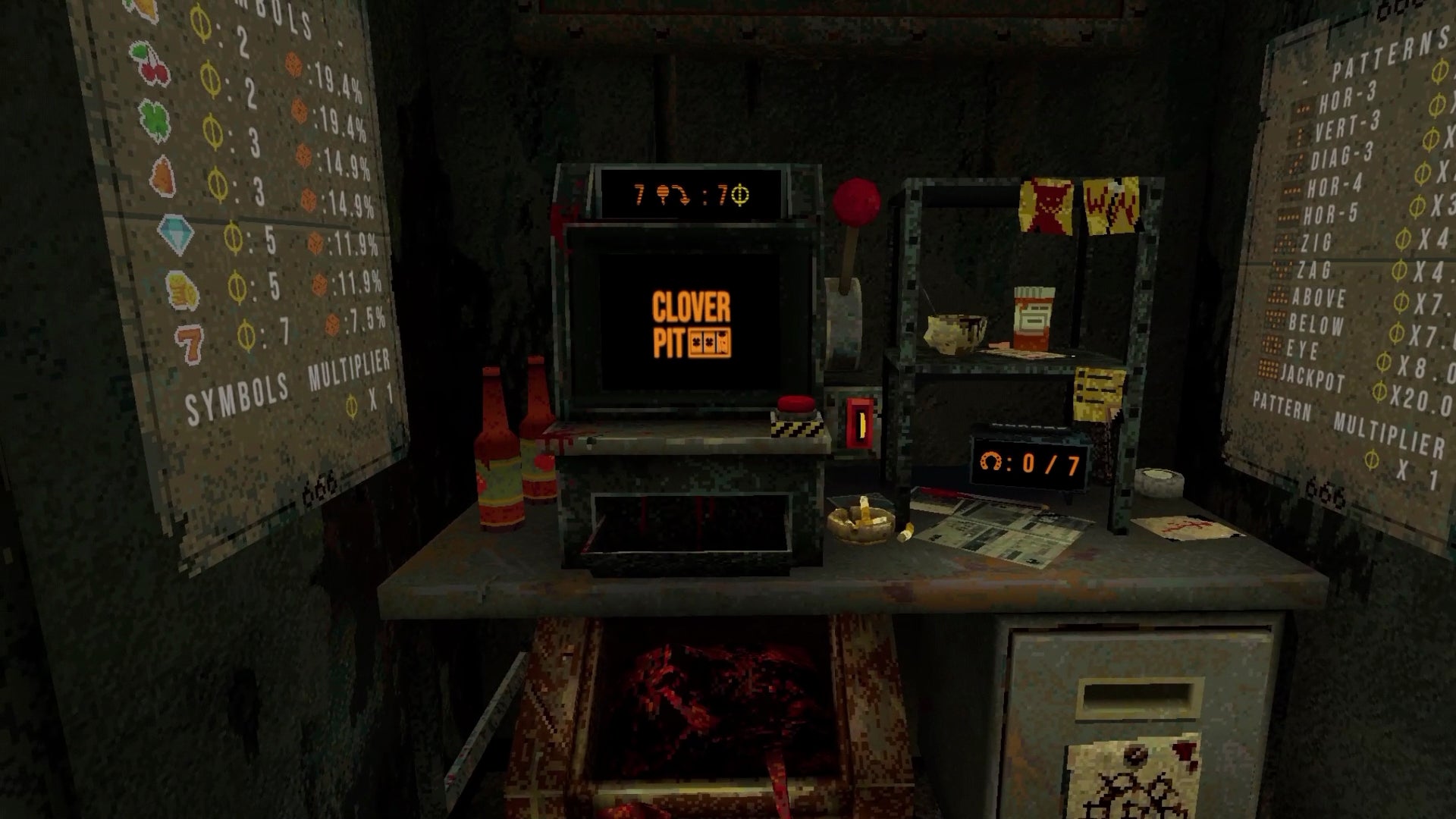 CloverPit Delivers Slot Machine Horror to Xbox Today With Future DLC Plans