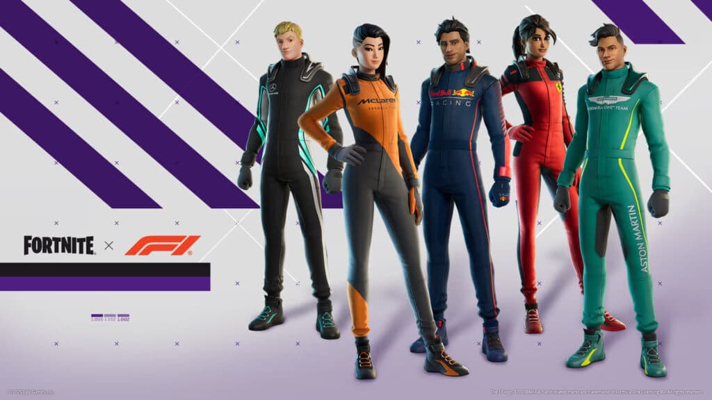 Epic Partnership: Fortnite Joins Forces with F1 on November 20th