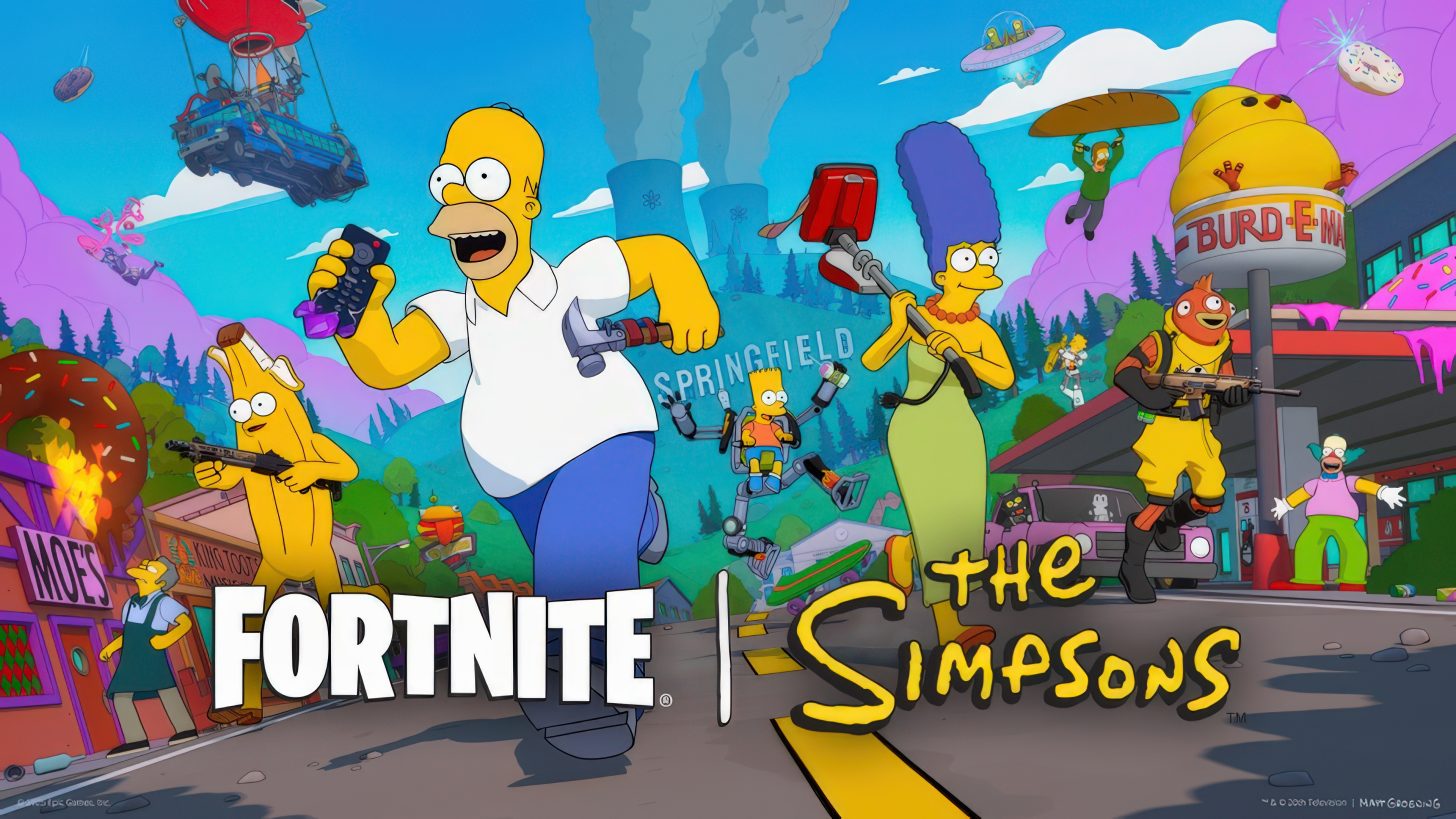 Explore Springfield Island in the Fortnite x The Simpsons Crossover