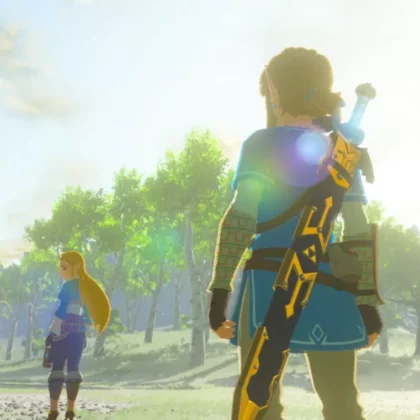 First Glimpse: Link and Zelda Actors in Character as Filming of New Movie Begins