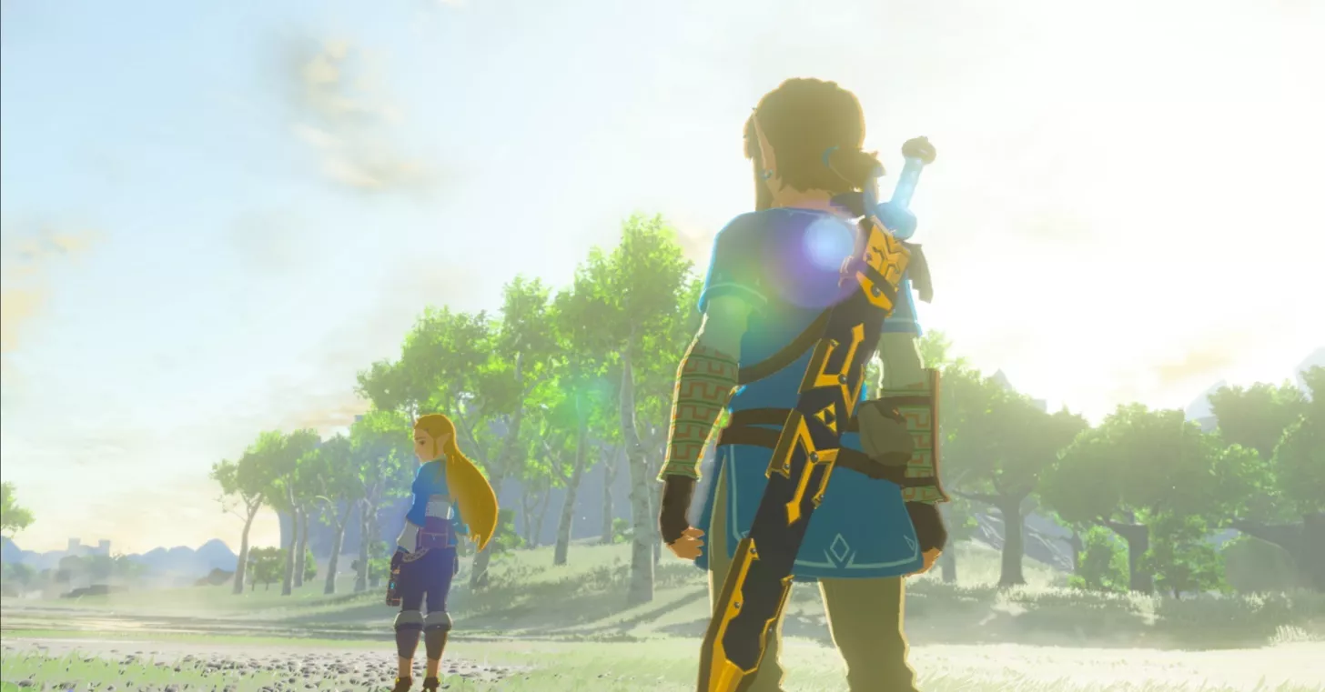 First Glimpse: Link and Zelda Actors in Character as Filming of New Movie Begins