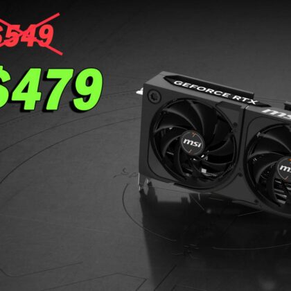 MSI RTX 5070 Price Slashed by $70, Now Available for $479