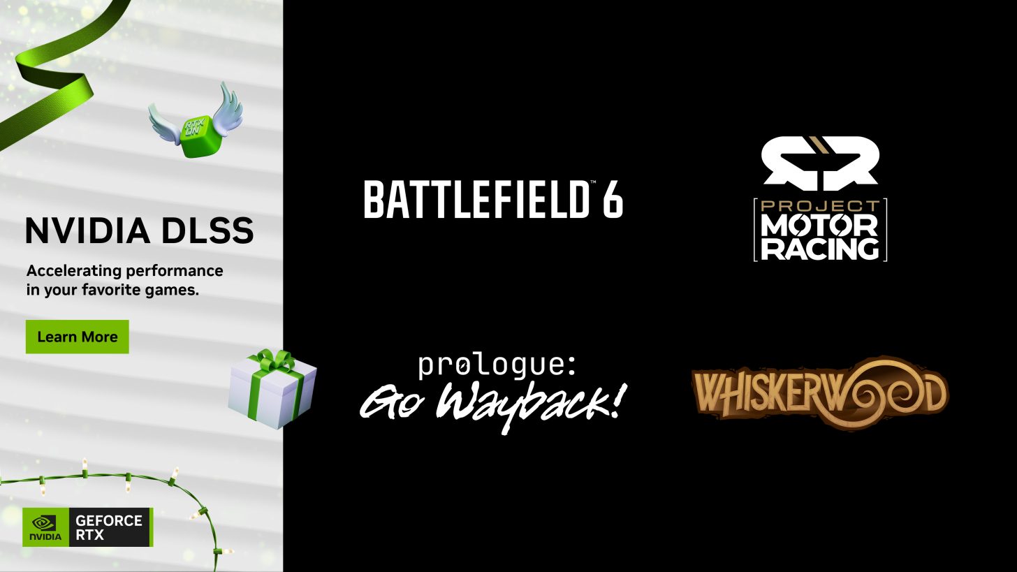 NVIDIA DLSS 4 Multi-Frame Generation Powers Project Motor Racing and Prologue: Go Wayback!