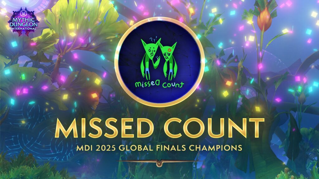 Triumphant Missed Count Claims Victory at WoW 2025 MDI Global Finals