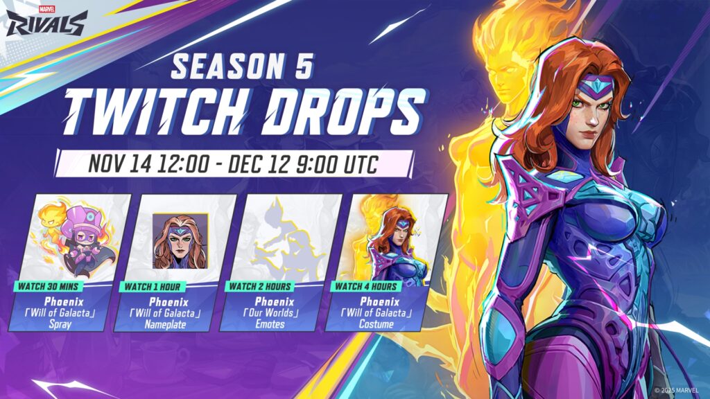 Unveiling the Marvel Rivals Season 5 Twitch Drops