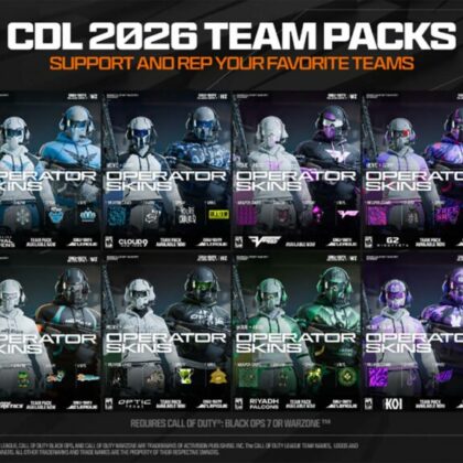 2026 Team Packs Unleashed by Call of Duty League