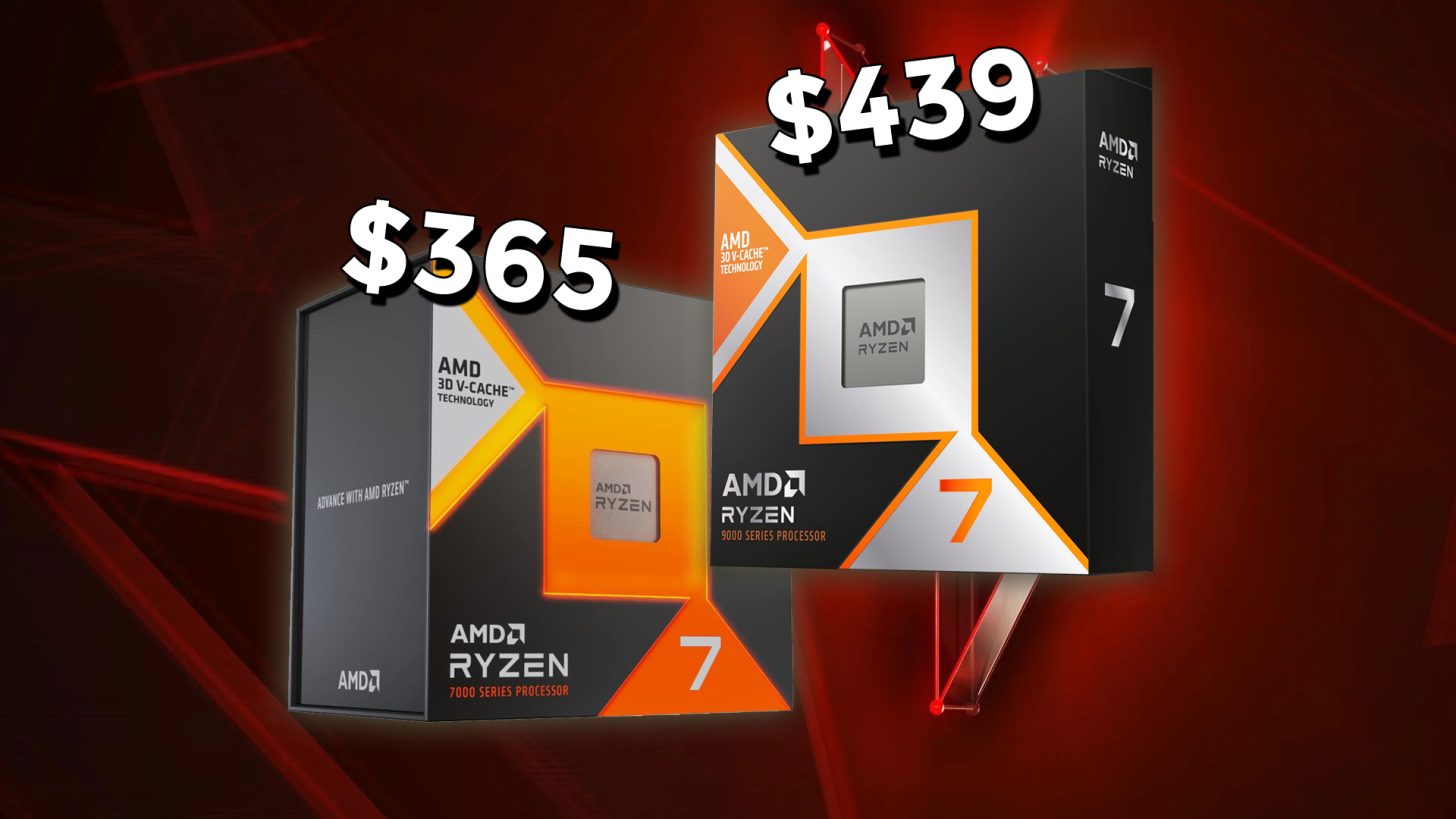 AMD Ryzen 7 9800X3D Plummets to $439, While 7800X3D Slides to $365