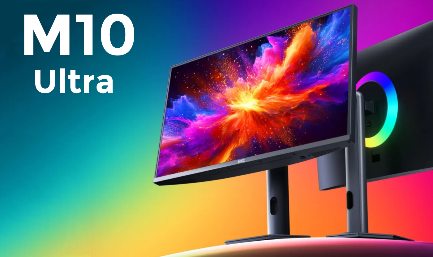 HKC Unveils M10 Ultra: Pioneering RGB Mini LED Monitor with 4K@165Hz, 1000 Nits Brightness, and DP 2.1