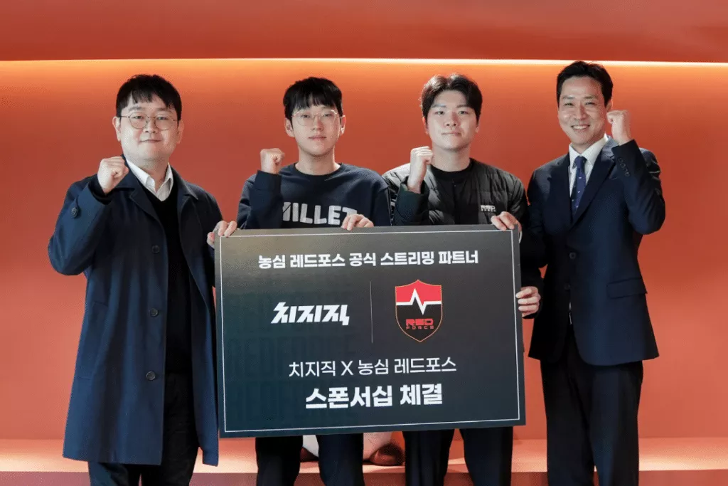 Nongshim RedForce Joins Forces With Streaming Giant CHZZK