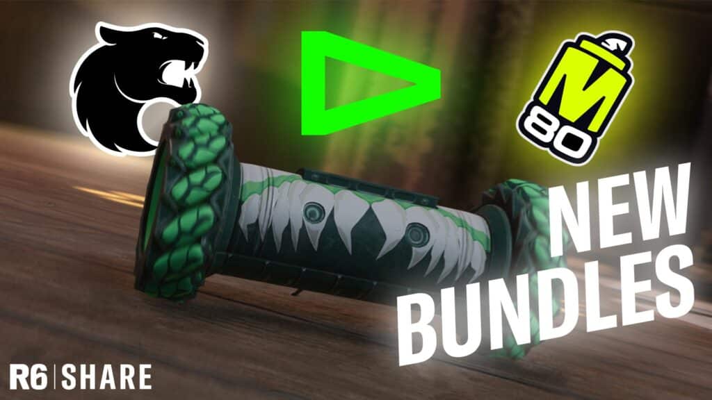 Rainbow Six Unveils Exciting LOUD, FURIA, and M80 Share Bundles