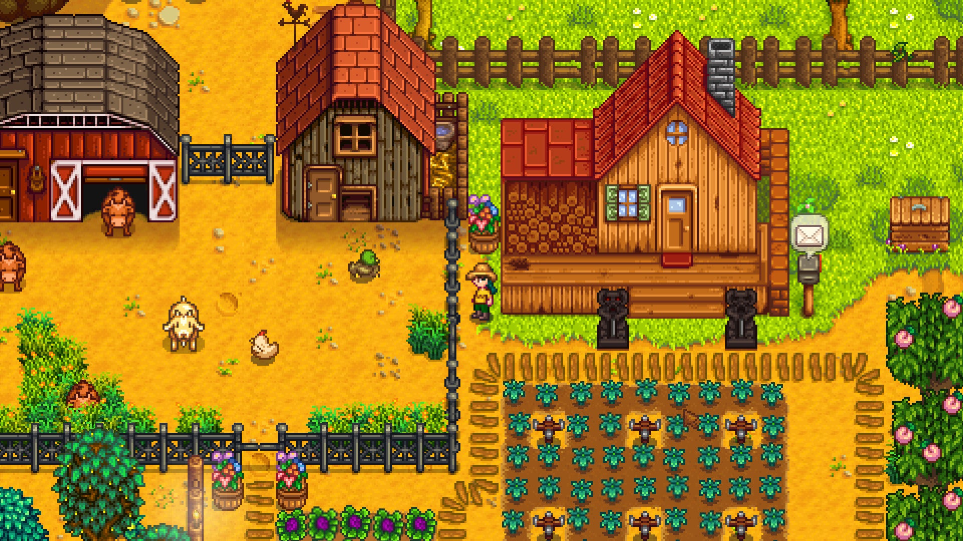 Stardew Valley's Creator Teases Exciting 1.7 Update With New Farm Type and Social Features