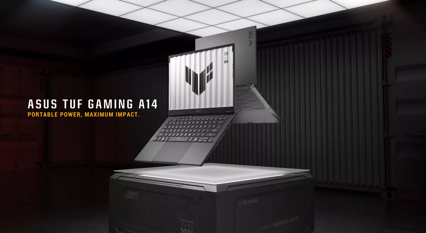 ASUS Boosts TUF Gaming A14 Laptops with AMD Ryzen AI MAX & Ryzen AI 400