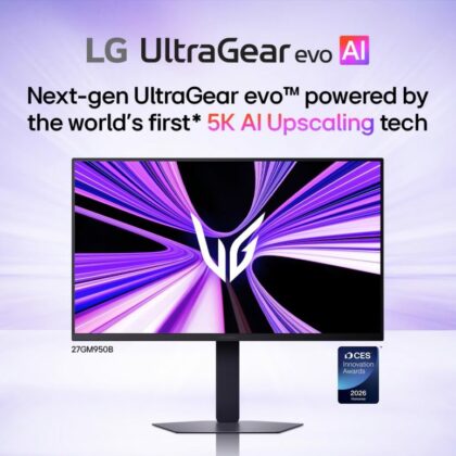 LG Unveils Specs for UltraGear evo Gaming Monitors Featuring AI Upscaling Technology